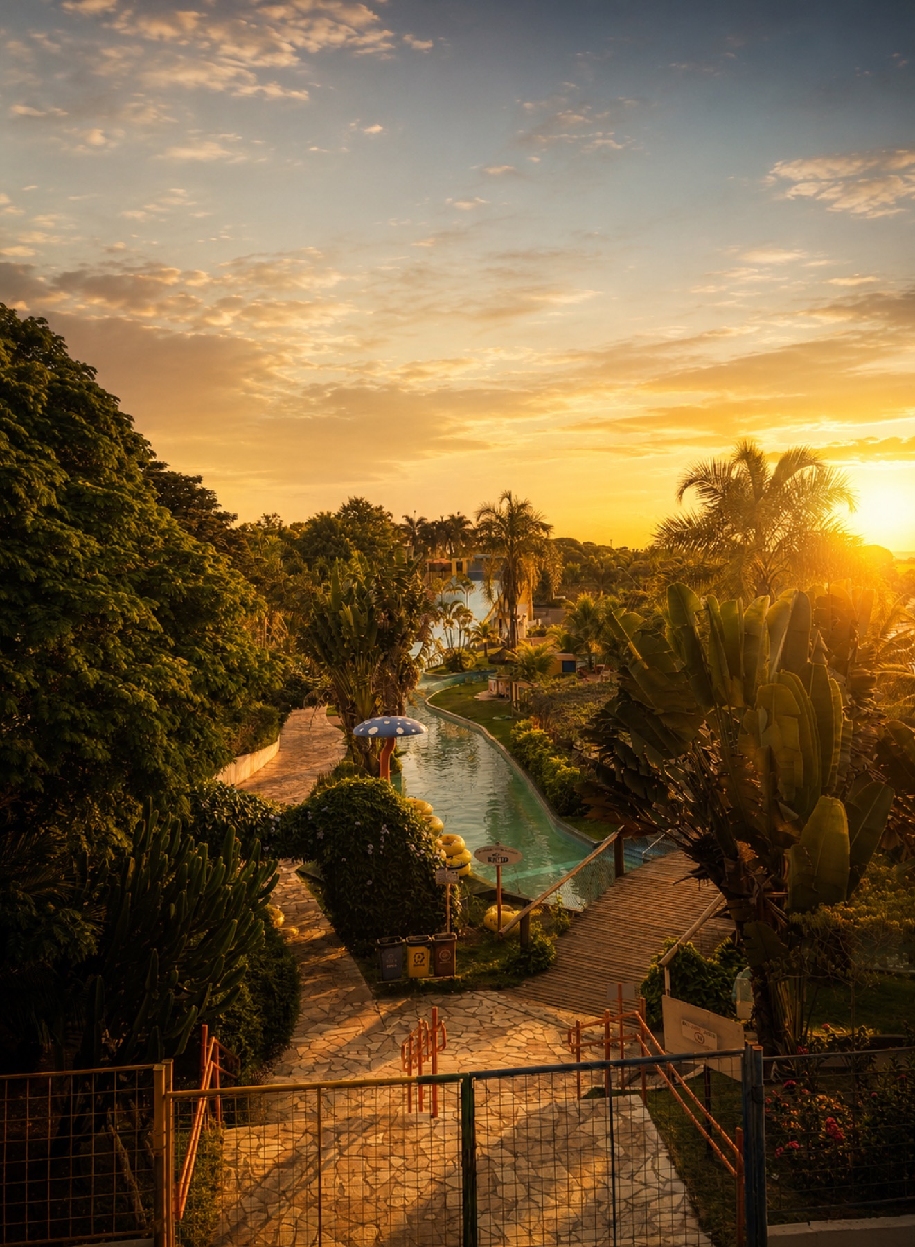 Vista do clube
